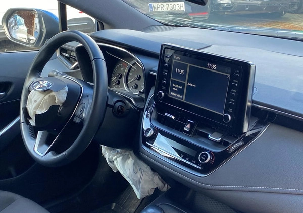 Toyota Corolla cena 38900 przebieg: 53000, rok produkcji 2020 z Hel małe 191